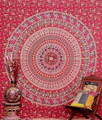 Mandala Psychedelic Tapestry